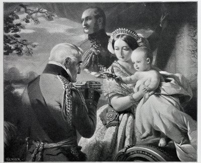 Il Primo Maggio 1851, inciso da Werner da Franz Xaver Winterhalter
